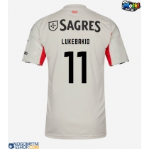 Moški Nogometni dresi Benfica Dodi Lukebakio #11 Gostujoči 2025-26 Kratek Rokav